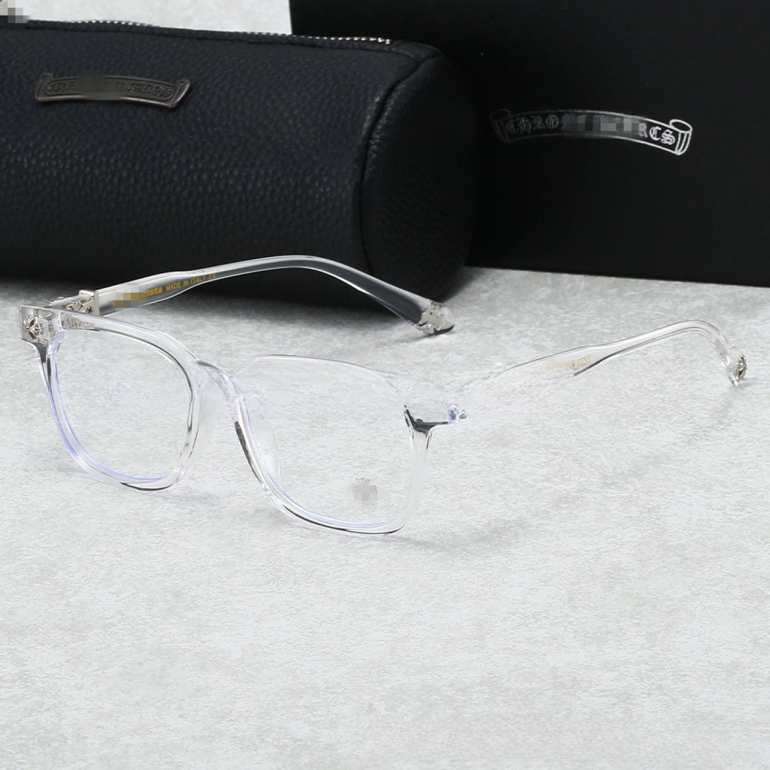 Transparent Silver – Clear Lens